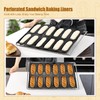 KR KITCHENRAKU Upgraded Silicone Perforated Baking Forms, Sandwich Mold, French