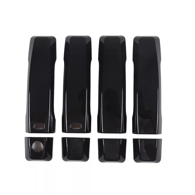 CSKT2022 Gloss Black Exterior 4-Door Handle Overlay Garnish Fits Nissan