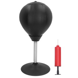 Stress Buster Desktop Punching Bag Standing Desk Table Boxing Punch Ball Toy with Suction Cup