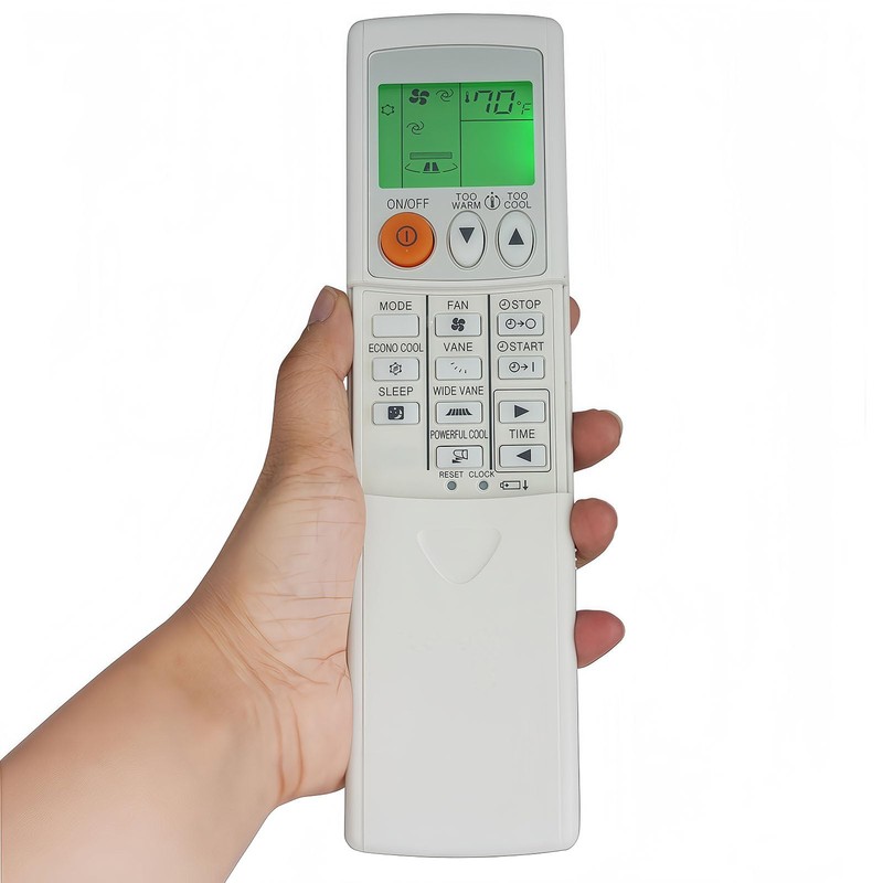 Replacement for Mitsubishi Electric Mr Slim Air Conditioner Remote Control
