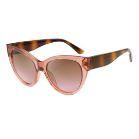 2020 VentiVenti Sunglasses For Women Polarized Cat Eyes Butterfly Eco-friendly Plastic Frame UV Protection Transparent Pink/Brown&Pink