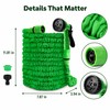 Expandable Garden Hose for Watering & Outdoor Cleaning - Lightweight
