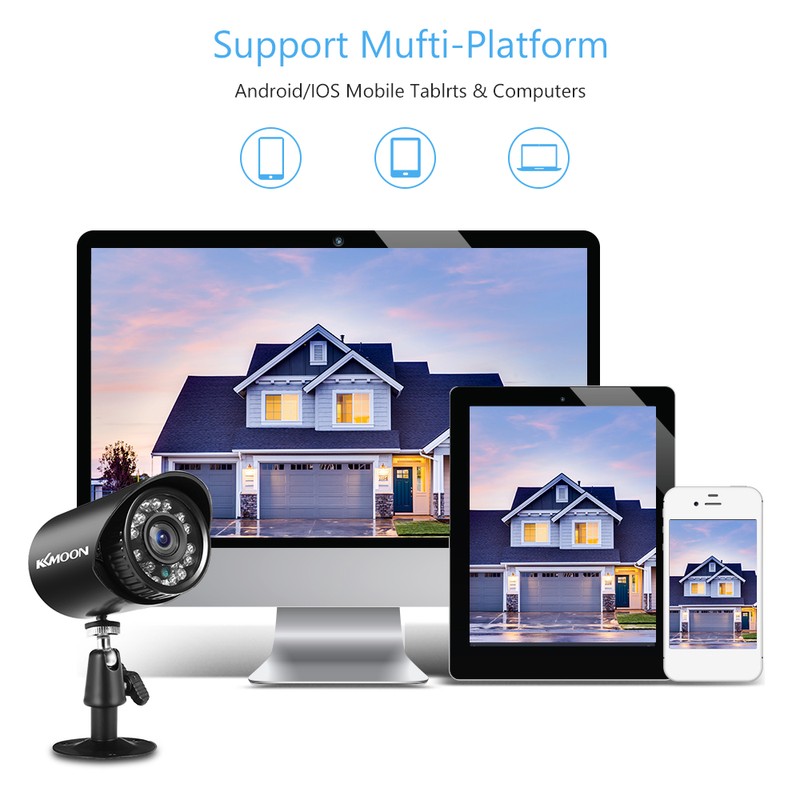 2MP Analog Security Camera Full High Definition 1080P 4-in-1 (TVI/AHD/CVI/CVBS)