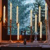 Velas de Pilas sin Llama, Velas decorativas con Cuerda Starlight,