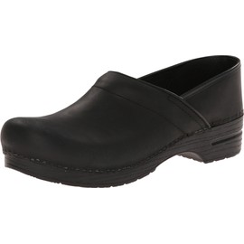Dansko Men's Professional Black Oiled Clog 10.5-11 M US