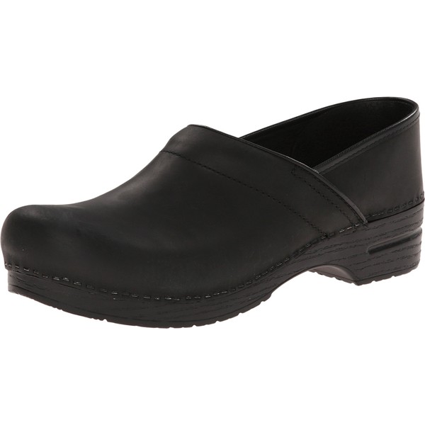 Dansko Men's Professional Black Oiled Clog 10.5-11 M US