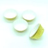 Huaswan Gold Foil Cupcake Liners Standard Paper Baking Cups for