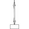 Lift-All 14IEEX2 Wire Rope Sling, 2' Length