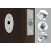2 x Universal Brass Star Bolt Key Security Rack Door