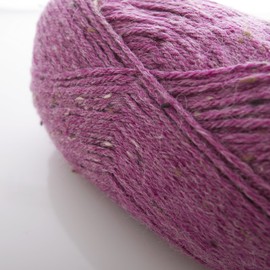 Mary Maxim Y083-302 Natural Alpaca Tweed Yarn (Thistle)
