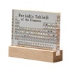 CAWKAY Periodic Table of Elements Picture Book Element Specimen Acrylic