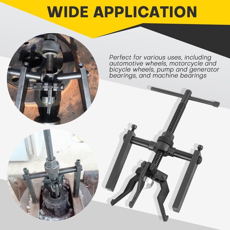 Acymner 3 Jaw Inner Bearing Puller Set | Blind Bearing