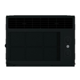 GE Window Air Conditioner Unit, 5,000 BTU for Small Rooms up to 150 sq ft. with Manual Adjustable Fan and Cooling Settings, Perfect for Bedroom or Living Room, Easy Install Kit Included, Black