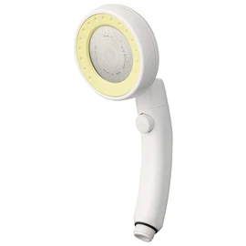 SANEI PS383-80XA-LY5 Rainy Move, Water Saving, Hand Stop, Angle Adjustable, Wide Shower, Yellow