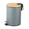 Amig - 3L Bathroom Pedal Bin Mod. Naturline - Grey