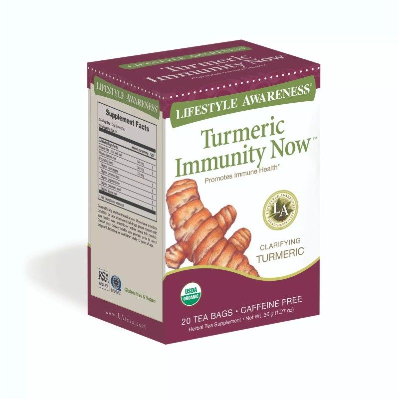 LIFESTYLE AWARENESS TWO PACK LIFESTYLE AWARENESS, TURMERIC IMMUNITY NOW, CAFFEINE