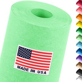 Paclord 18" x 1200" (100 ft) Light Green Construction Paper Roll, (Pack of 1 Roll, Light Green Color) – Made in USA Construction Kraft Paper Roll for School Projects – Color Paper for Crafts