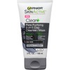 Garnier SkinActive Men's Pore Purifying Charcoal Face Wash & Mask,