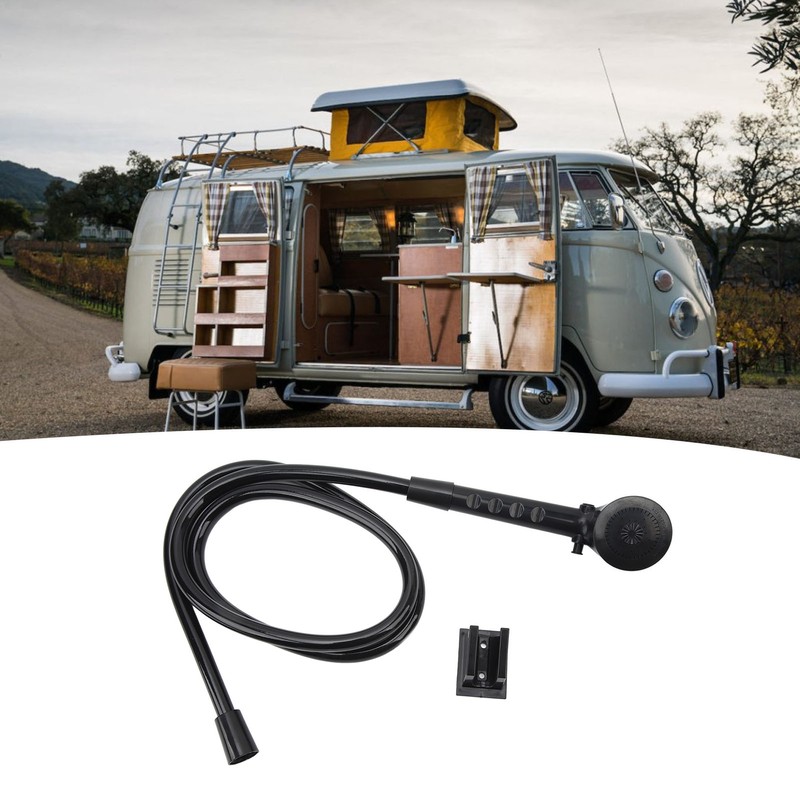 Hand Held Shower Set 1.5m Hose 3 Position Shower Head