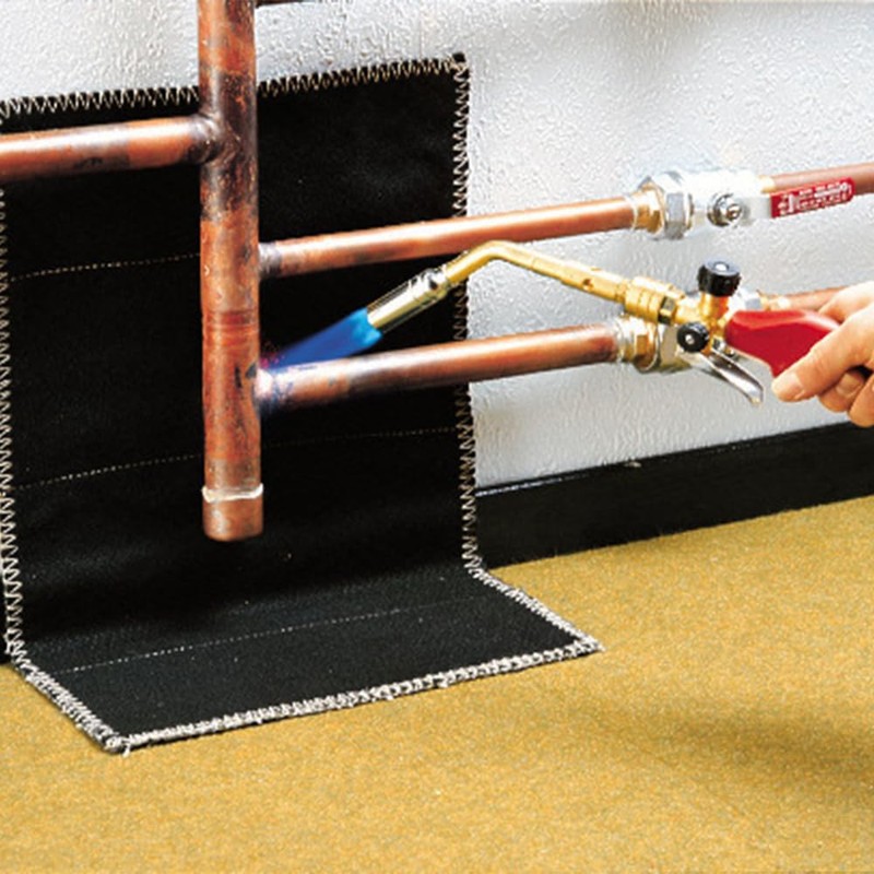 ROTHENBERGER Flame Retardant Mat, 33 cm Width, 50 cm Length,