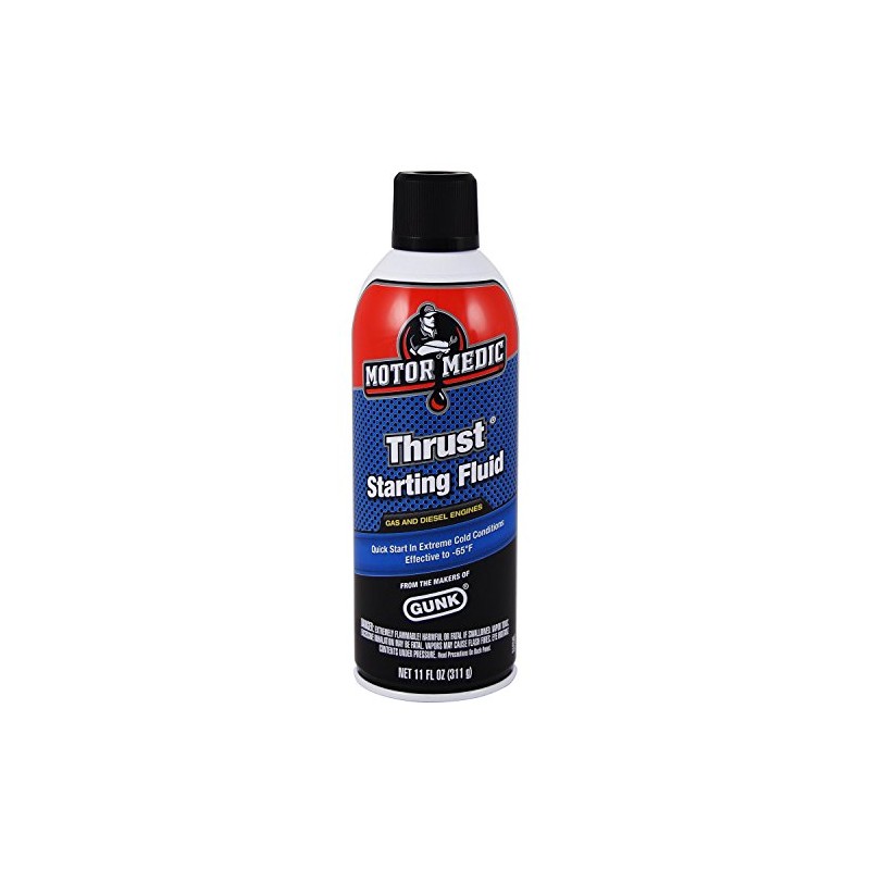 Niteo Products Motor Medic M3815-12PK Thrust Starting Fluid for Gas