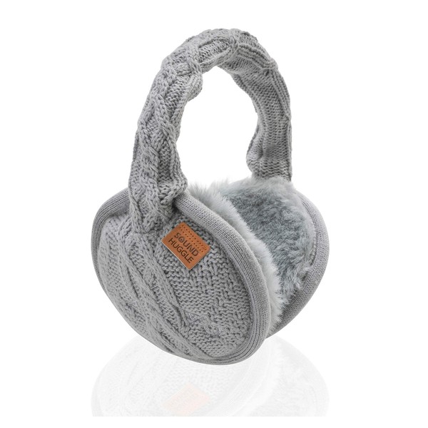 Sound Huggle Bluetooth Earmuff Headphones, Wireless Earmuffs for Winter with