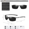 FEISEDY B1029 Men's Sunglasses, Polarized Sunglasses, UV400 Protection, Ultra Lightweight,