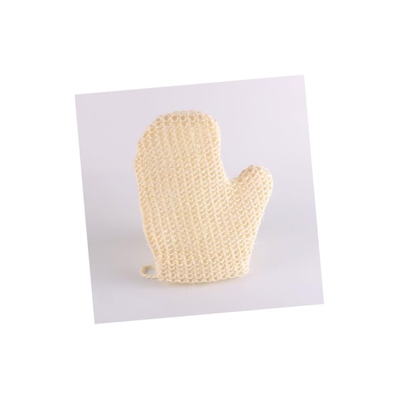 Uds Guantes Ducha Exfoliantes Zacate Sisal Natural Limpieza Profunda Masaje