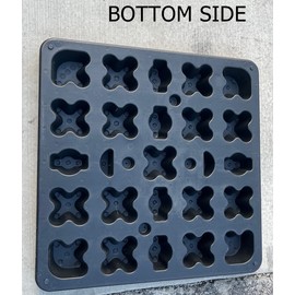 Century 36"x36"x3" Black Plastic Condenser Unit Pad or Equipment Pad- #18048B