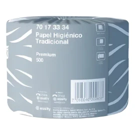 Tork Higiénico Tradicional Premium 48 Paq / 500 Hjs