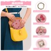 Desing Wish Cosmetic Pouch, Small Makeup Pouch, Square Storage Bag,