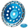 HONGUIS 7 inch Concrete Grinding Wheel,7/8"-5/8" Threaded Arbor Diamond Cup