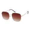 JOOX Large Square Sunglasses for Men and Women, UV400 Protection