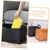 LABRIMP 2pcs Felt Storage Box Creative Sundries Organizer for Home