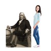 Cardboard People Benjamin Franklin Life Size Cardboard Cutout Standup