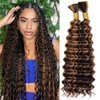 Wassai P4/30 Deep Wave Bulk Hair for Braiding 200g 20