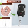 5 Button Key Fob Case for Chevy Silverado GMC Sierra