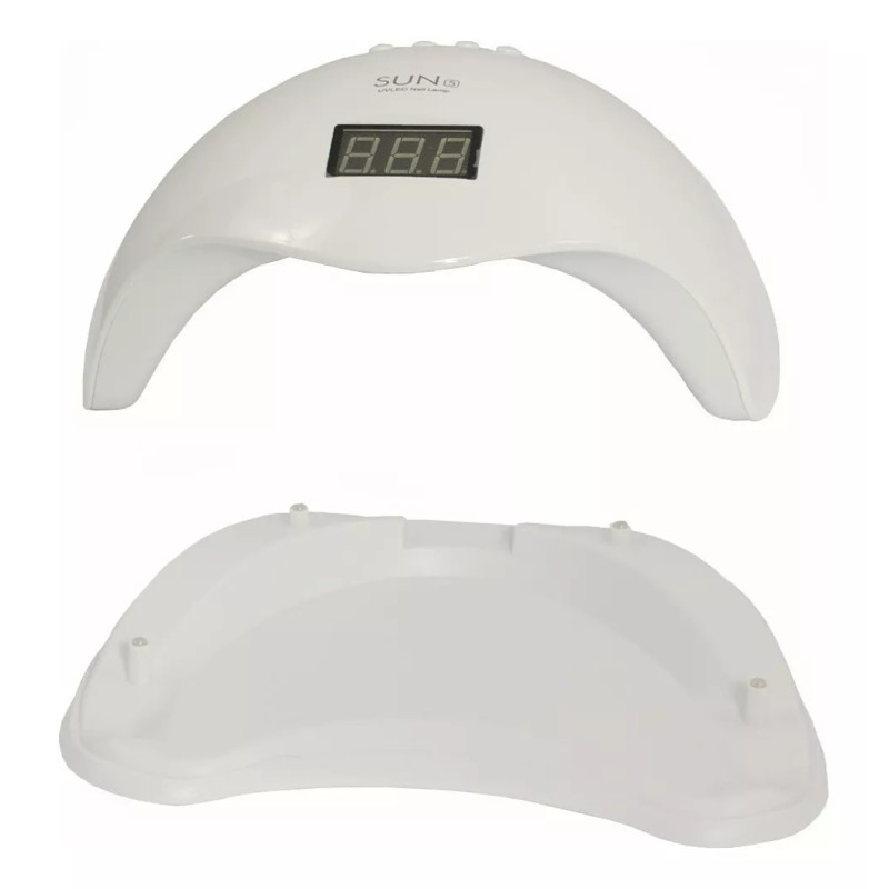 Bioconfort Kit 2 Lamparas Uv Uñas Profesional Digital Gelish Spa