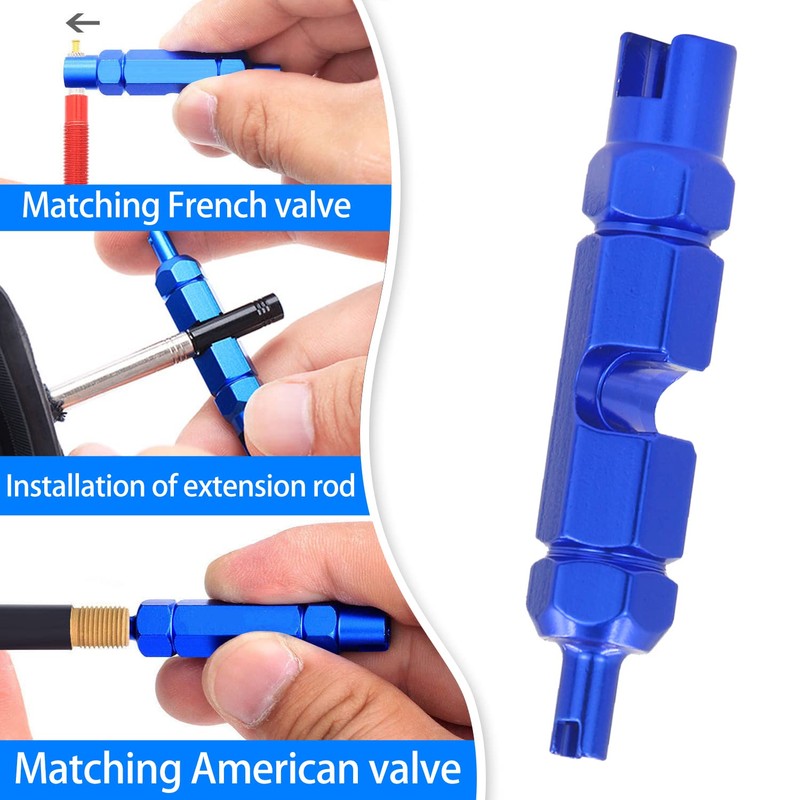 EKIND Valve Core Repair and Remover Tool Compatible For Presta