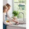 HEISOK Metal Kitchen Faucet Head Replacement, 2-Mode Pull Down Kitchen