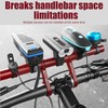 20cm Professional Handlebar Extension Frame Bike Handlebar Extend Bracket Double