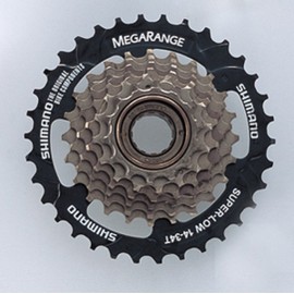 Schraubzahnkranz Shimano MFTZ31 7-fach 14-16-18-20-22-24-34 Zähne A-MFTZ317434T