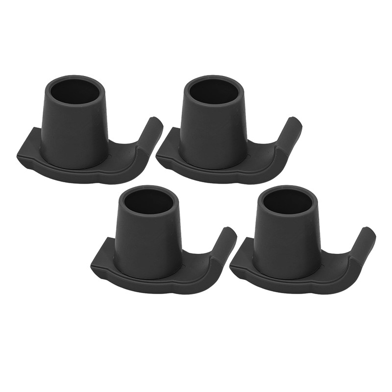 4 Pcs Walker Glide Skis Rubber Universal Walker Ski Glides