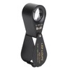 Jewelry Magnifier 40X 21mm Lens Foldable Magnifying Eye Loupe with