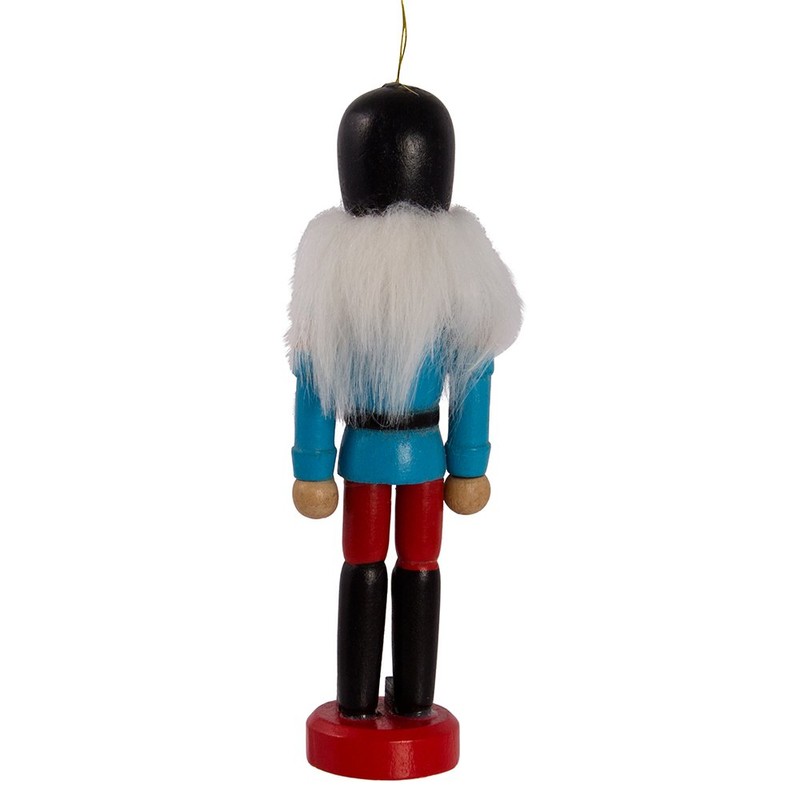 Kurt Adler Wooden Nutcracker Ornament Set, 5-inch Height, Multicolor, Wood