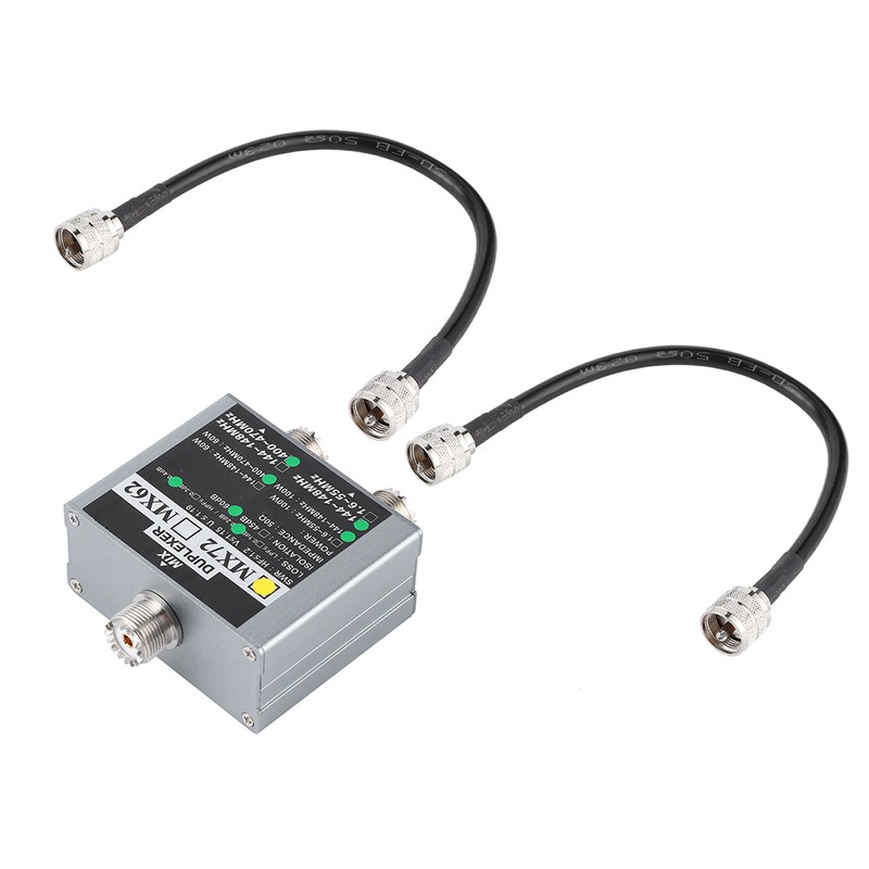 MX72 VHfUHF Duplexer 144-148MHz 400-470MHz Different Frequency Indoor Antenna Combiner