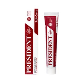 President DENTIFRICIO ACTIVE ad Attività Gengivale. Per gengive irritate, infiammate e parodontite. Azione sanitizzante astringente. RDA 50-50 ml