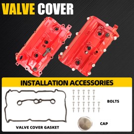 MILIPARTS Aluminum Valve Covers Compatible with 2008-2019 Nissan 370Z Infiniti G37 QX50 Q70 Q60 Q50 Q40 M37 FX37 EX37 QX70 3.7L Replace 13264EY01E 13264EY01C