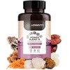 Longevity Botanicals Power 15 Mushroom Blend Capsules (90) | Lion’s