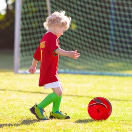 KMZ Kids Football Size 5 - Perfect Football Ball for Kids - Lightweight - Indoor&Outdoor Use | Football Gifts for Boys